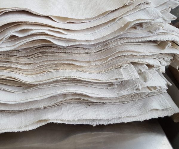 Handwoven Hemp-Cotton Towel Irregulars