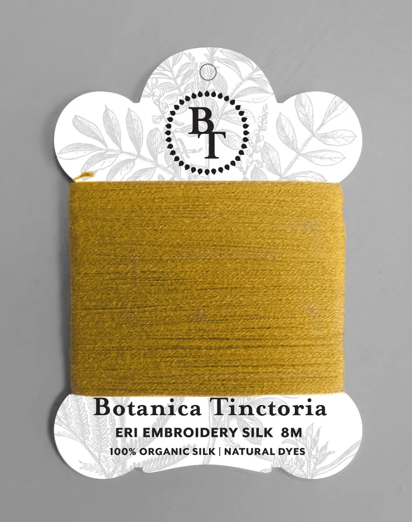 Mill Spun Eri Silk Embroidery Thread from Botanica Tinctoria - Botanical  Colors