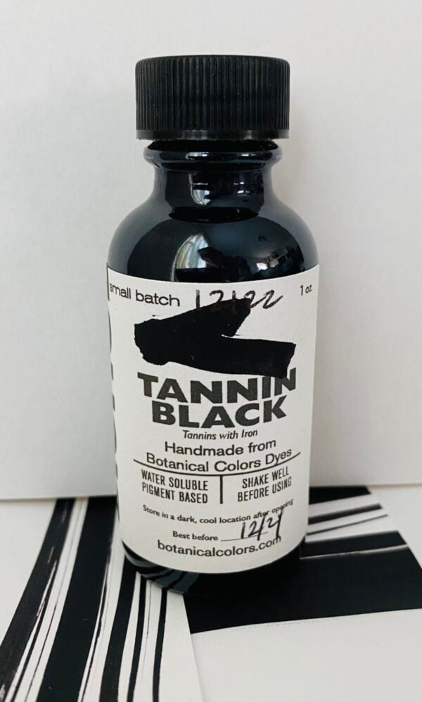 tannin black dye ink