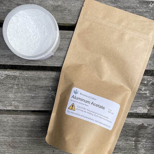 MORDANT MONDAY Dissolving Aluminum Acetate + ReMordanting Botanical