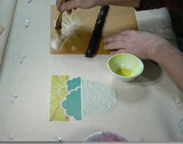 John Marshall Teaches Stencil Printing with Natural Dyes and Pigments - Image 2