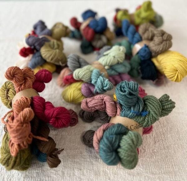 Naturally Dyed Yarn Bundles