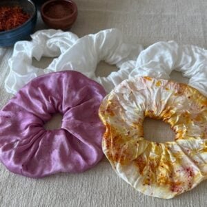 Mordanted Scrunchies